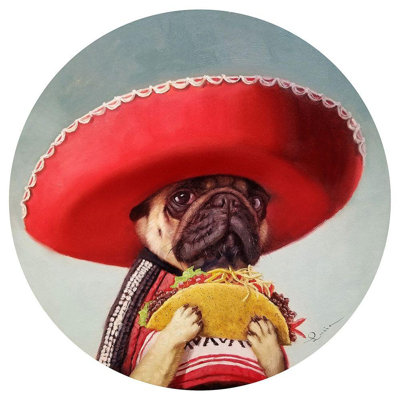 «Lark Manor ™ Heffernan, Lucia, art sur toile tendue sous le titre: Mi Taco Mi Amigo
