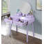 Ensemble coiffeuse et tabouret Liannon-651541766