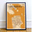 San Francisco City Map - No Frame Print-1553276804