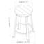 Tabouret de comptoir 24 po Northside
