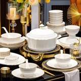 Camina 10 Piece Ceramic Dinnerware Set - Service for 10