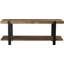Bosworth Upholstered Bench with Shelves