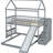 Twin Over Bunk Bed With Storage Steps & Slide - Maximize Bedroom Space And Enhance ' Ambiance