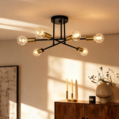 Jacobson Semi Flush Mount