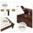 Kaylin Premium Solid Wood Platform Bed Frame With Headboard – 800 Lb Capacity, No Box Spring Needed, Fits All Mattresses, 5-Year Warranty-73296057-92364658