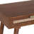 Sedona Cane 45" Semi-Assembled Writing Desk with USB & AC Outlets, Walnut-121601053