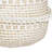 Seagrass Handmade Patterned Decorative and Functional Storage Basket with Handles