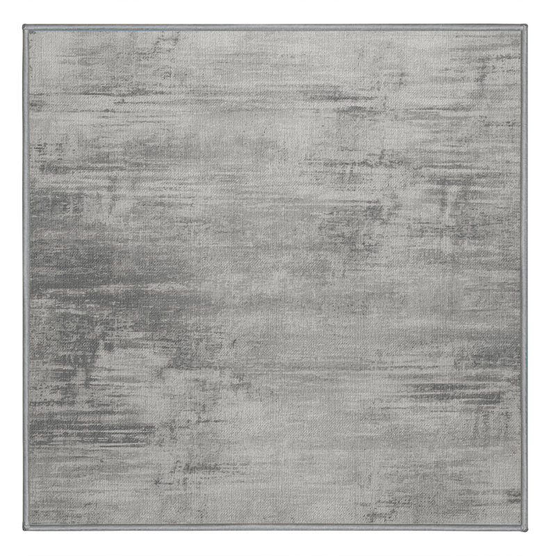 Tapis abstrait lavable à la machine, Carré 3 pi