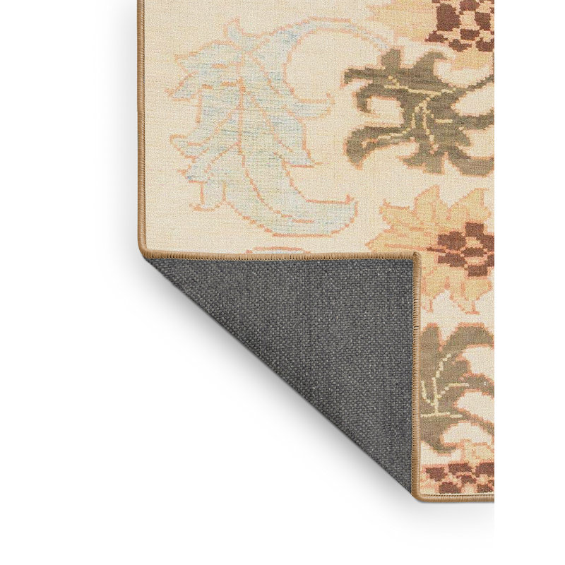 Tapis décoratif multicolore à motif abstrait, Rectangle 7 pi x 9 pi