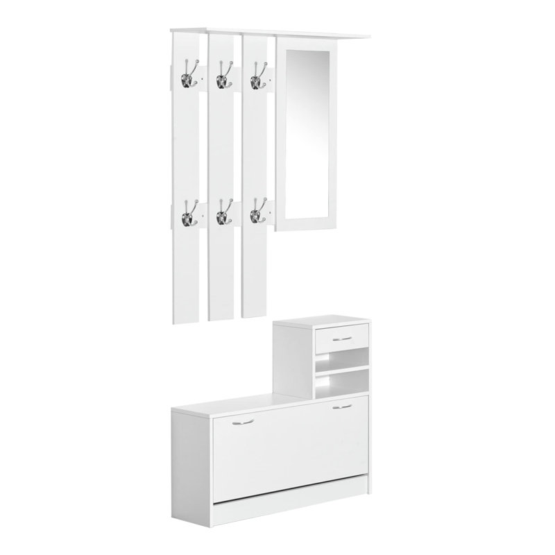 Rukshar Wall Mounted Coat Rack