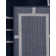 Glam Navy Blue Silver Area Rug