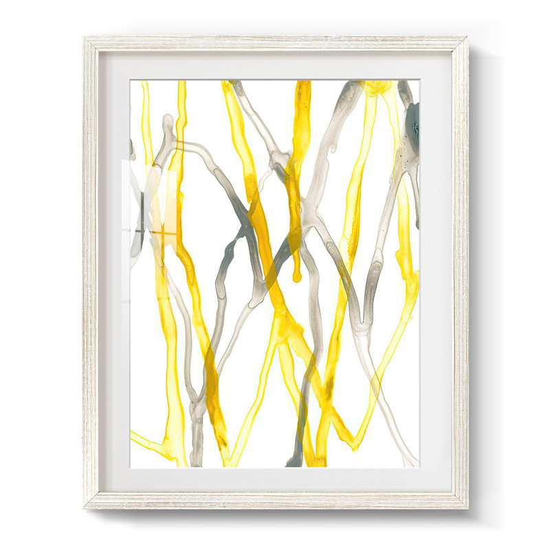 Runnel XX, reproduction encadrée, H 25,5 po x l 17,5 po, Blanc