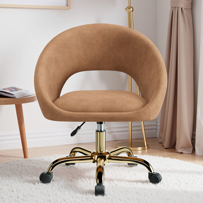 Modern Corduroy Vanity Chair
