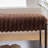 Upholstered Storage Bench With Removable Shelf-371680547