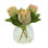 Protea Sprays in Glass Vase with Acrylic Water