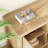 Rattan TV Stand for 75 Inch, Boho Entertainment Center with Storage and Doors