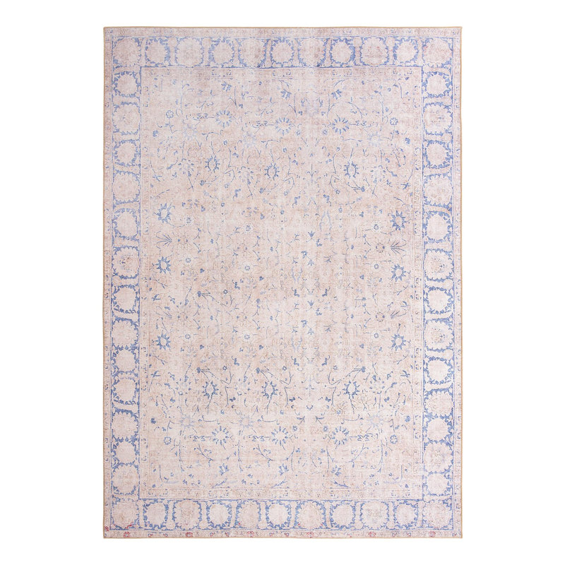 Sixtine Chenille Oriental Indoor Rug, Rectangle 8'4" x 12'