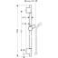 Unica S 36" Wall Bar-3543679