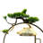 16.3x15.7" Desktop Water Fountain with LED Lights & Mist