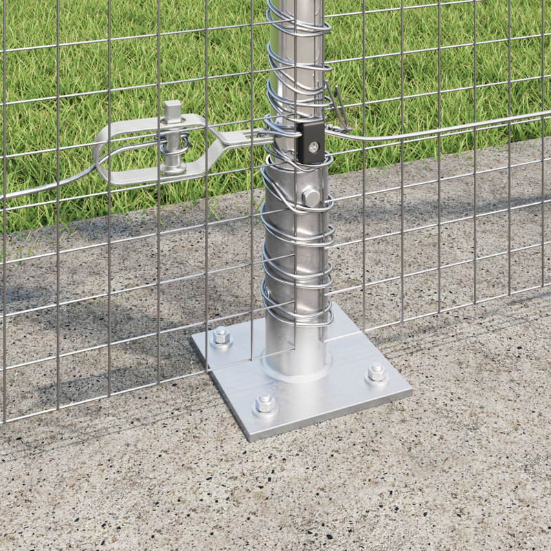 150cm H x 5000cm W Steel Border Fencing