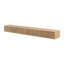 Modern Ember Monti Fireplace Wood Mantel Shelf with Fluted “Reed” Details in Whitewash-1359027400-1359027407