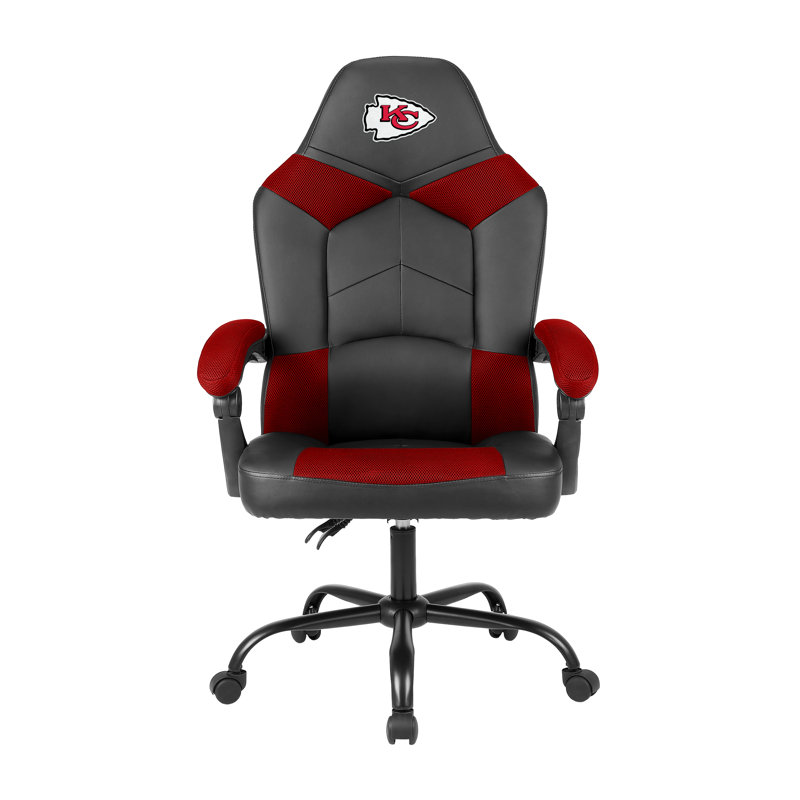 Executive Chair with Headrest, NFL Kansas City Chiefs