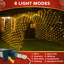 Tunnel de Noël avec 3 arches DEL