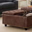 Table basse carrée avec repose-pieds relevable avec grand rangement-1226521691