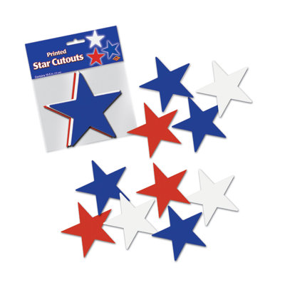 Découpes patriotique star