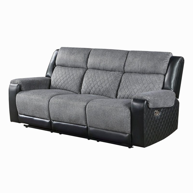 Canapé inclinable et causeuse
