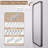 Cozy Design Tempered Glass Framed Wall-Mounted Bathroom Vanity Mirror-102799395-102799396-102799387