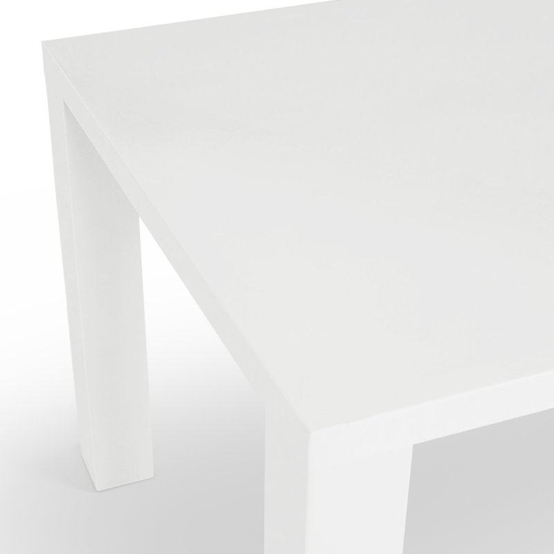 Table de salle à manger Carson, Blanc, H 29 po x L 84,3 po x l 36,2 po
