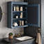 Pharmacie avec miroir 24 po x 27 po | Armoire de rangement murale avec tablette réglable et charnière à fermeture en douceur | Économiseur d'espace au-dessus de la toilette avec 3 tablettes réglables | Design moderne-505853155