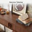 Console de 55,1 po avec portes tambour et base en métal pour le couloir et le salon-327727903