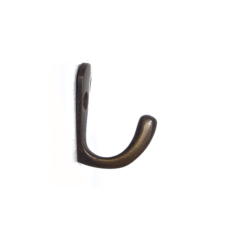 Wall Mounted Small Triangle Back Robe Hook
