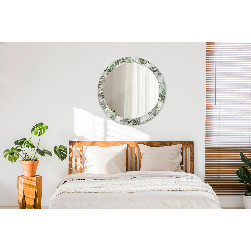 Huldar Glass Flat Wall Mirror