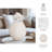 Brayden Studio® Elphantine 3D Printed Vase, Ivory/Beige-1294797457