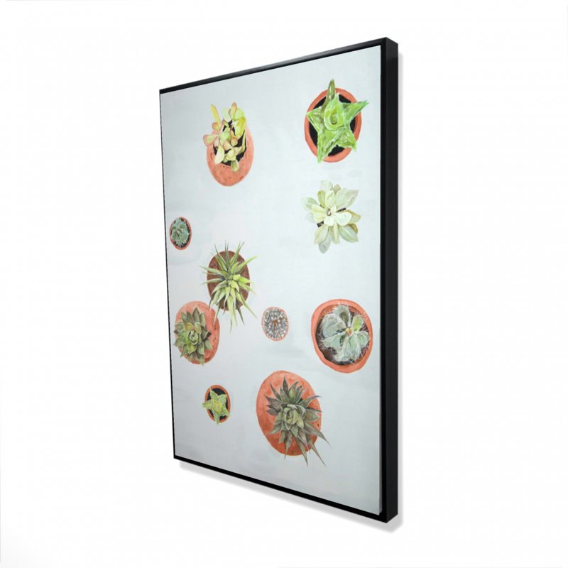 "Plantes de cactus" sur toile