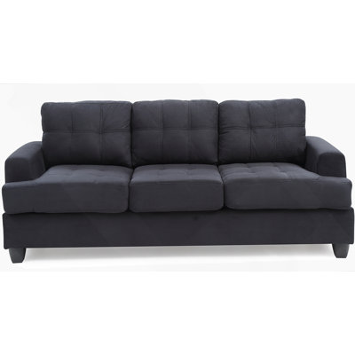 Glory Furniture Sandridge G515A-S Sofa, Soft Micro Suede, Removable Backs and Arms for Easy Delivery and Comfort