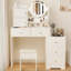 Table de coiffeuse avec chaise Modern