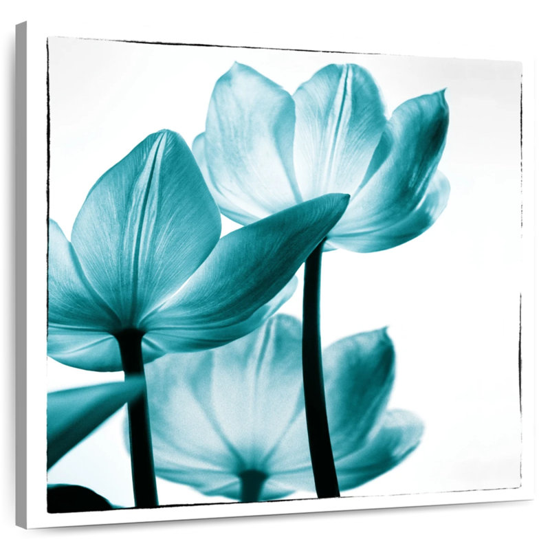 Harnek Translucent Tulips II, 10" H x 10" W