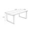 70.87" Brown Rectangular Solid Wood Dining Table-108918975
