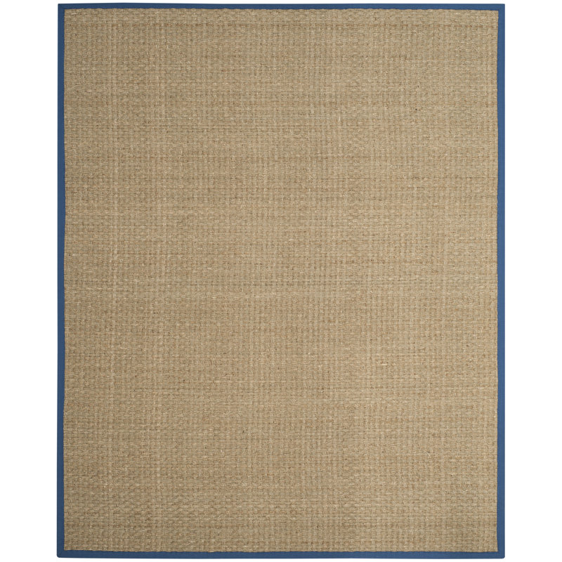 Campbellton Natural Fiber Seagrass Solid Color Rug, Rectangle 2' x 3'