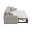 Canapé-lit modulaire Connie Beige Boucle Sleeper