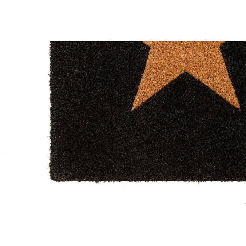 Fredy Non-Slip Geometric Outdoor Doormat