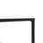 Opulent 43" Rectangular Coffee Table with Dual Marble Surfaces and Black Metal Frame