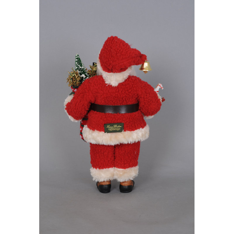 Christmas Stocking Santa Figurine