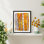 " White Orange Birch Tree Leaf Spring Autumn Forest "
