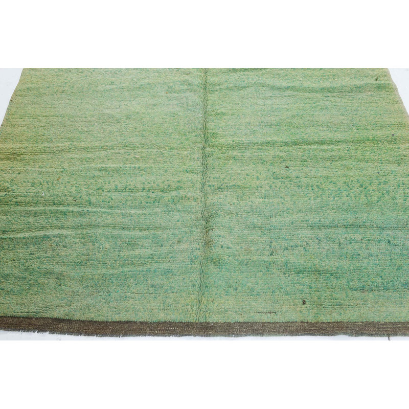 Antique One-of-a-Kind Rectangle 4'10" X 8' Hand Knotted Area Rug