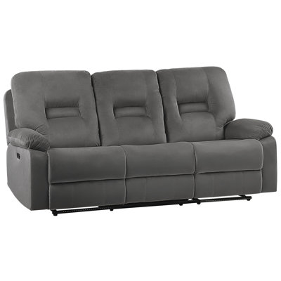Aldea 3 Seater Velvet Electric Reclining Sofa